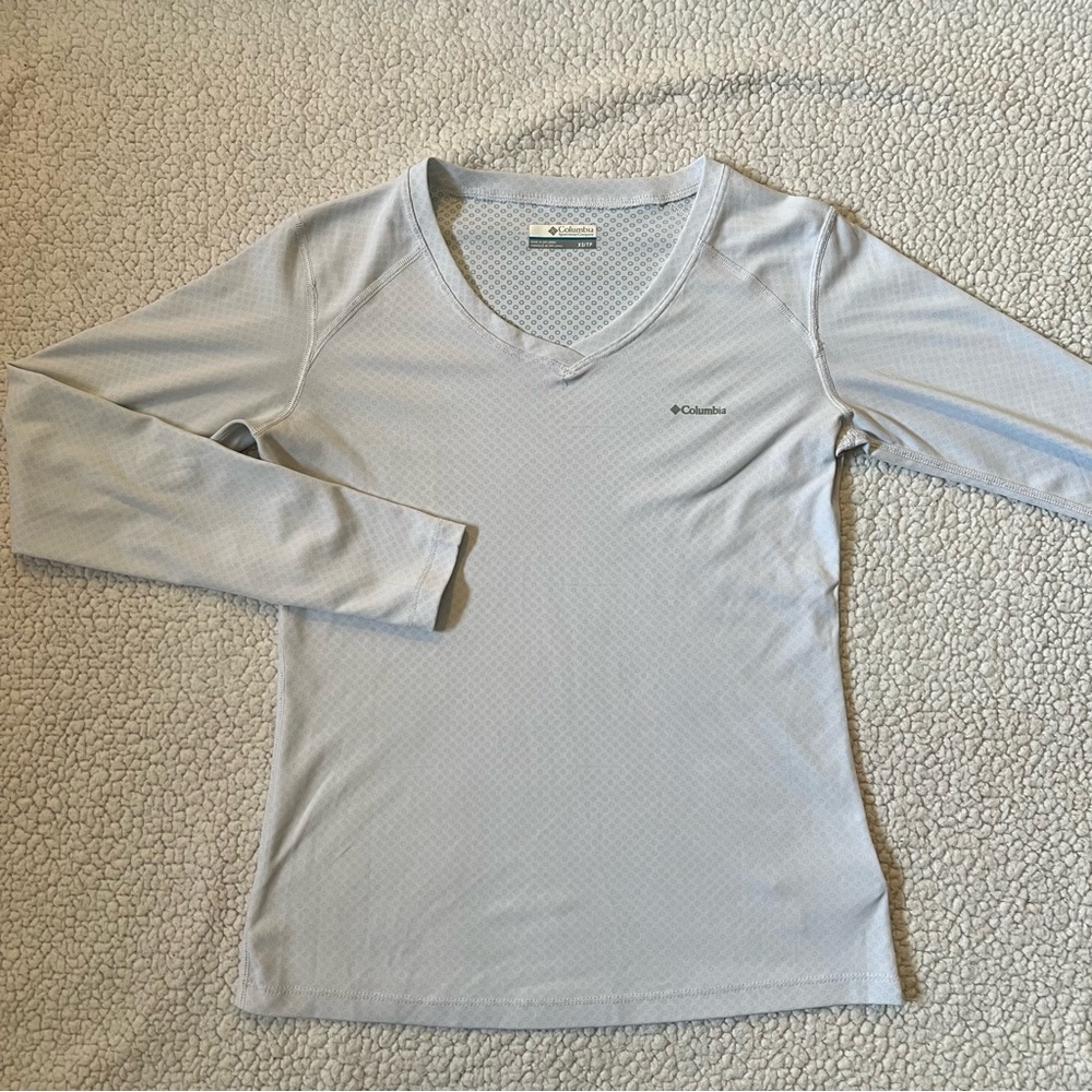 Columbia white long Sleeve Dryfit - Picture 3 of 6